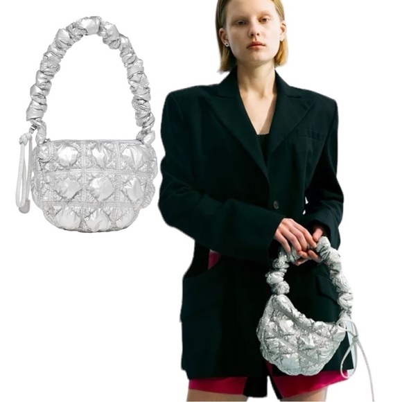 Authentic CARLYN Mini Poing Casual Style Unisex SILVER Nylon Streetwear … - Picture 14 of 16